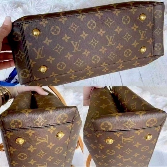 ✖️SOLD✖️ Louis Vuitton Tote Monogram Suede Shoulder Flower Bag - Picture 11 of 16